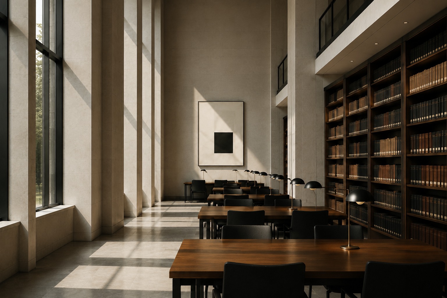 Triology Institute — modern reading room